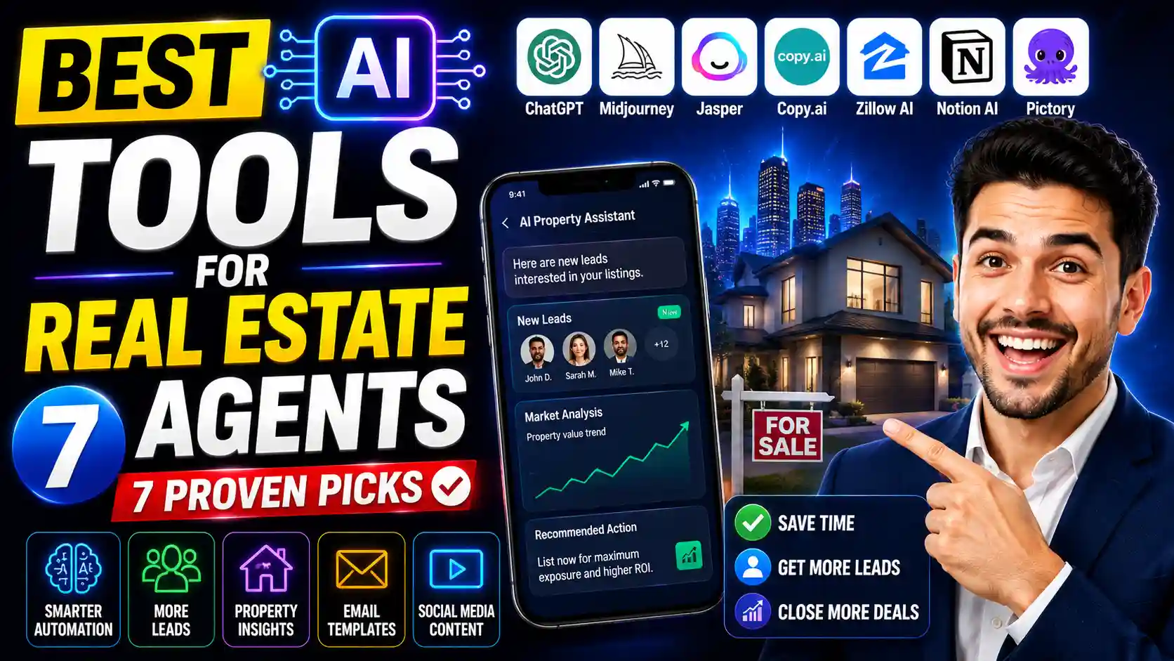 Best AI Tools for Real Estate Agents – 7 Proven Picks
