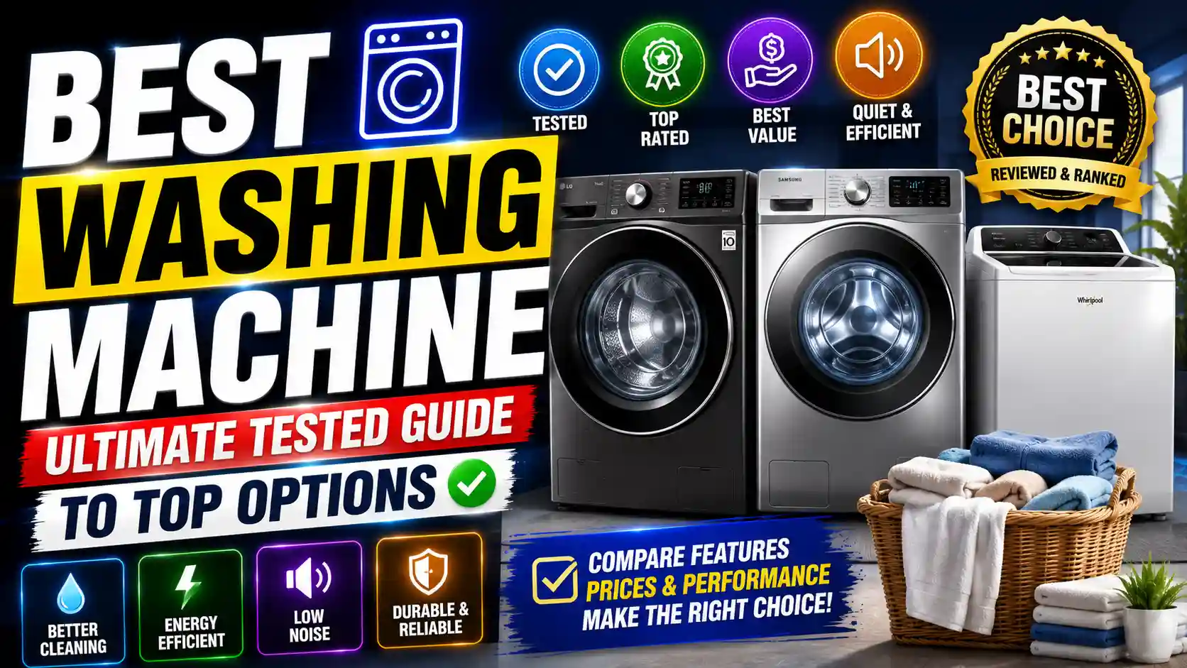 Best Washing Machine: Ultimate Tested Guide 4 Best Washing Machine: Ultimate Tested Guide