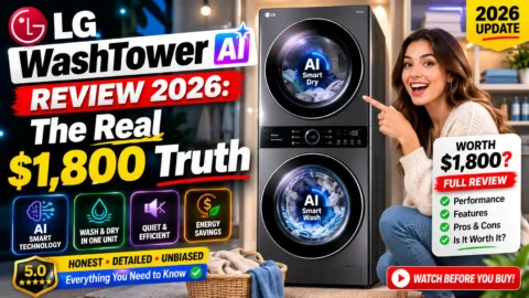 LG WashTower AI Review 2026: The Real $1,800 Truth