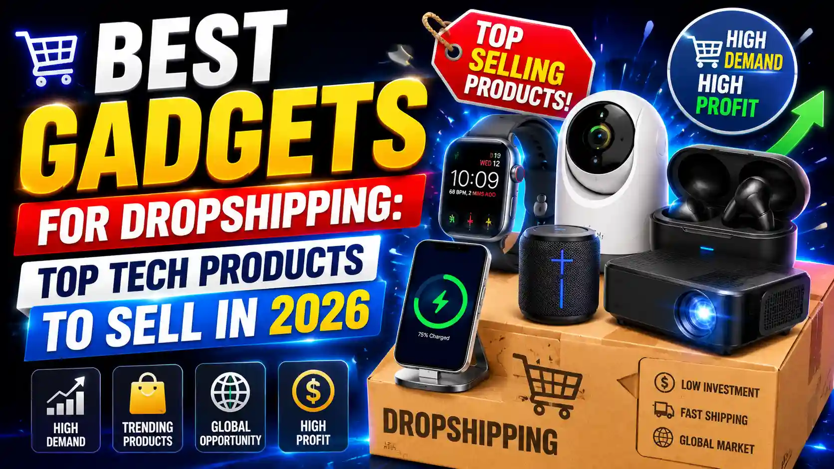 Best Gadgets for Dropshipping: Top Tech Products to Sell in 2026