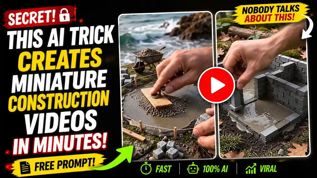 How to Make Miniature Construction Videos with AI 8 How to Make Miniature Construction Videos with AI
