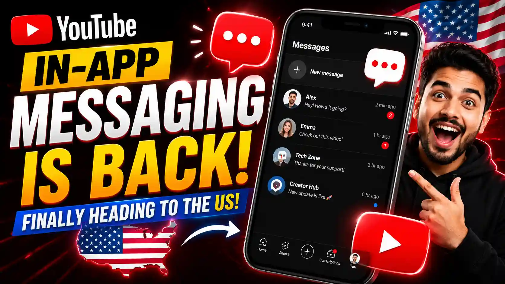 YouTube's In-App Messaging Feature Is Back And It's Finally Heading to the US 4 YouTube’s In-App Messaging Feature Is Back And It’s Finally Heading to the US