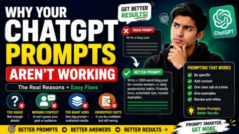 Why Your ChatGPT Prompts not Working
