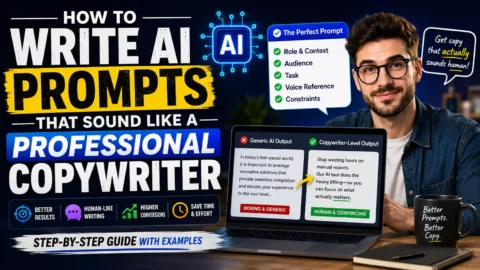 How to Write AI Prompts That Sound Like a Professional Copywriter