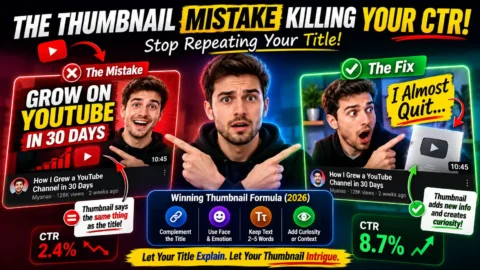 The Thumbnail Mistake Killing Your Click-Through Rate