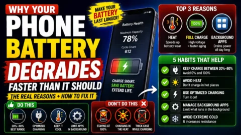 Why Your Phone Battery Degrades Faster Than It Should