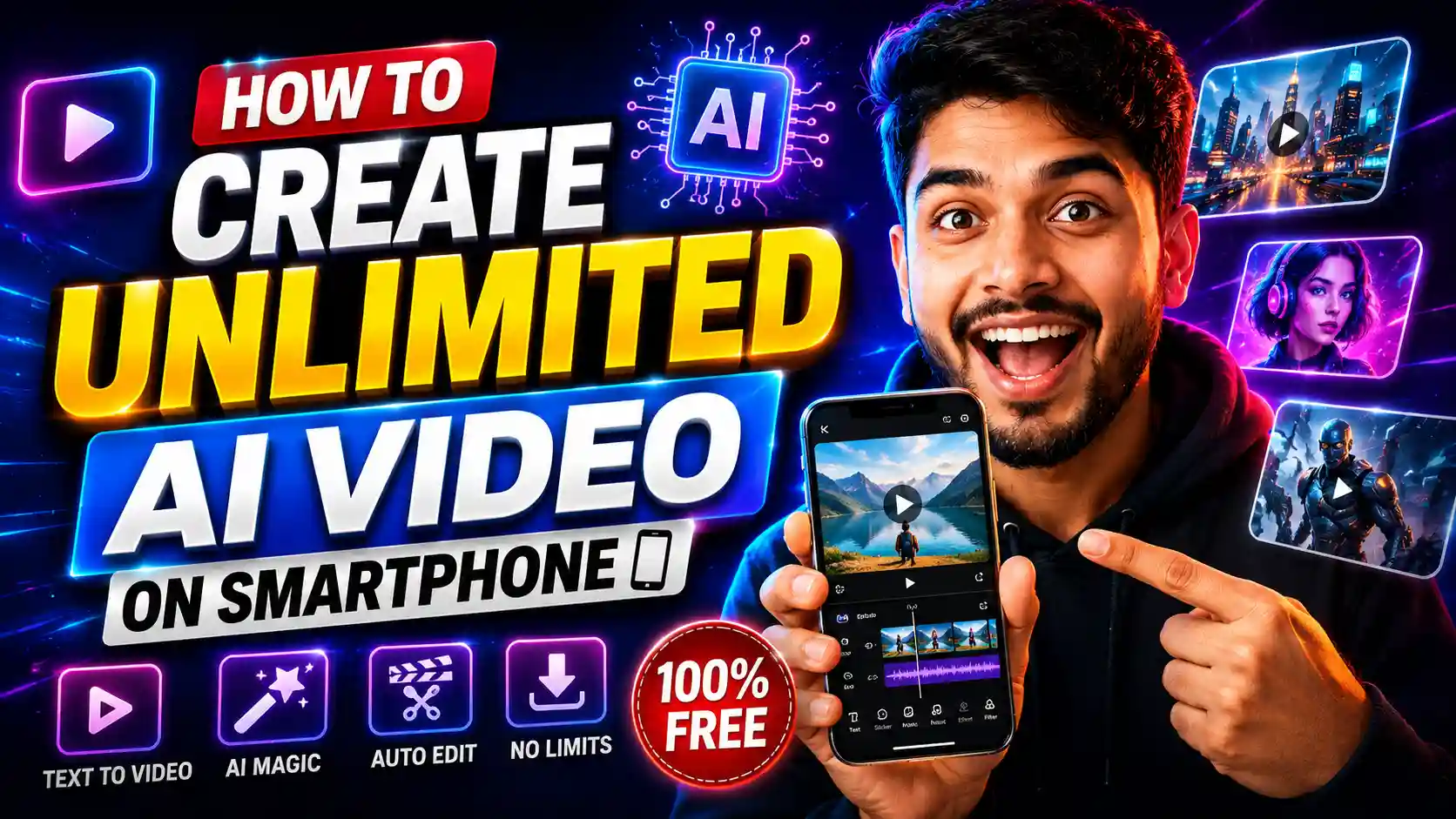 How to Create Unlimited AI Video on Your Smartphone 6 How to Create Unlimited AI Video on Your Smartphone