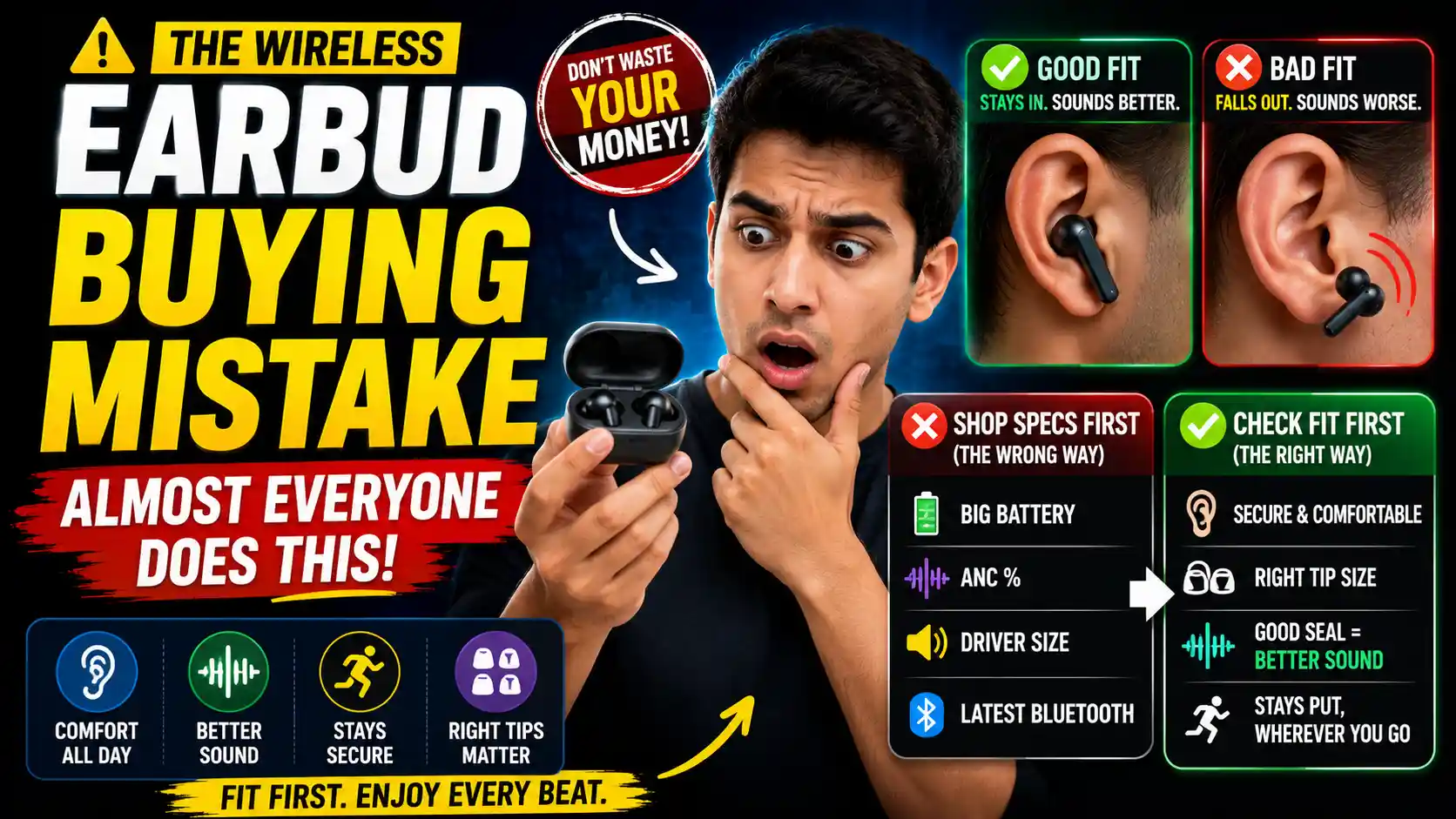The Wireless Earbuds Buying Mistake Almost Everyone