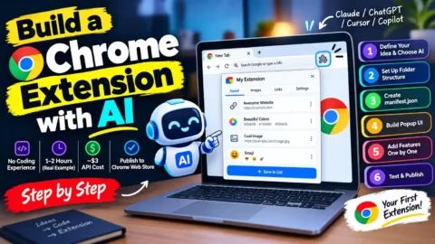 How to Build a Chrome Extension With AI in 7 Easy Steps