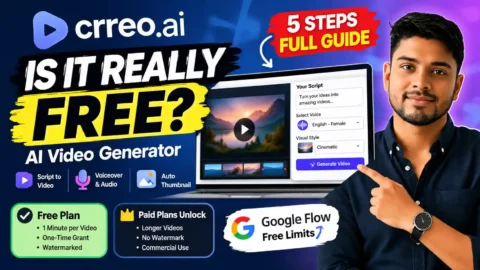 Crreo AI Free Plan Explained: Limits, Pricing Sources and How to Test It